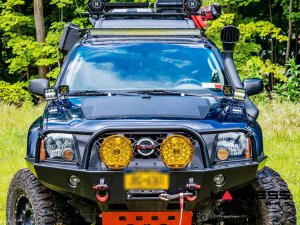 Nissan Xterra Flexible Solar Panel Kit - Complete Kit w/ Waterproof Controller + Hood Decal - 1st & 2nd Gen - 100W